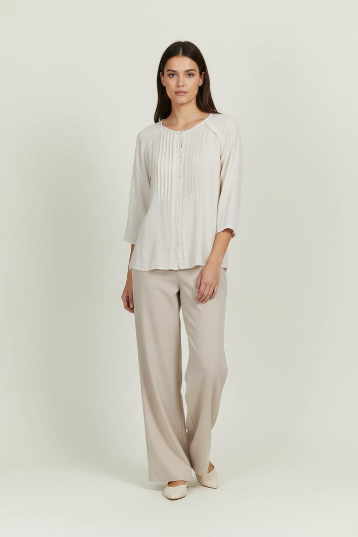 Blouse beige - Taille XS/34 de la marque Bimba y Lola | PARAD42819 - Vendu par Paradigme - Image 1