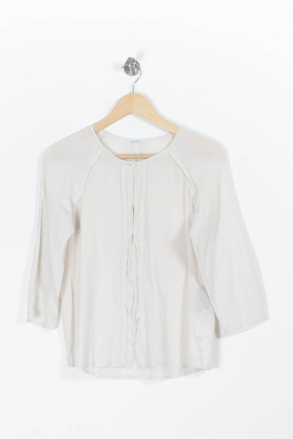 Blouse beige - Taille XS/34 de la marque Bimba y Lola | PARAD42819 - Vendu par Paradigme - Image 2