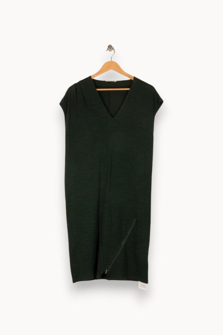 Robe verte foncée - Taille S/36 de la marque American Vintage | PARAD42821 - Vendu par Paradigme - Image 1