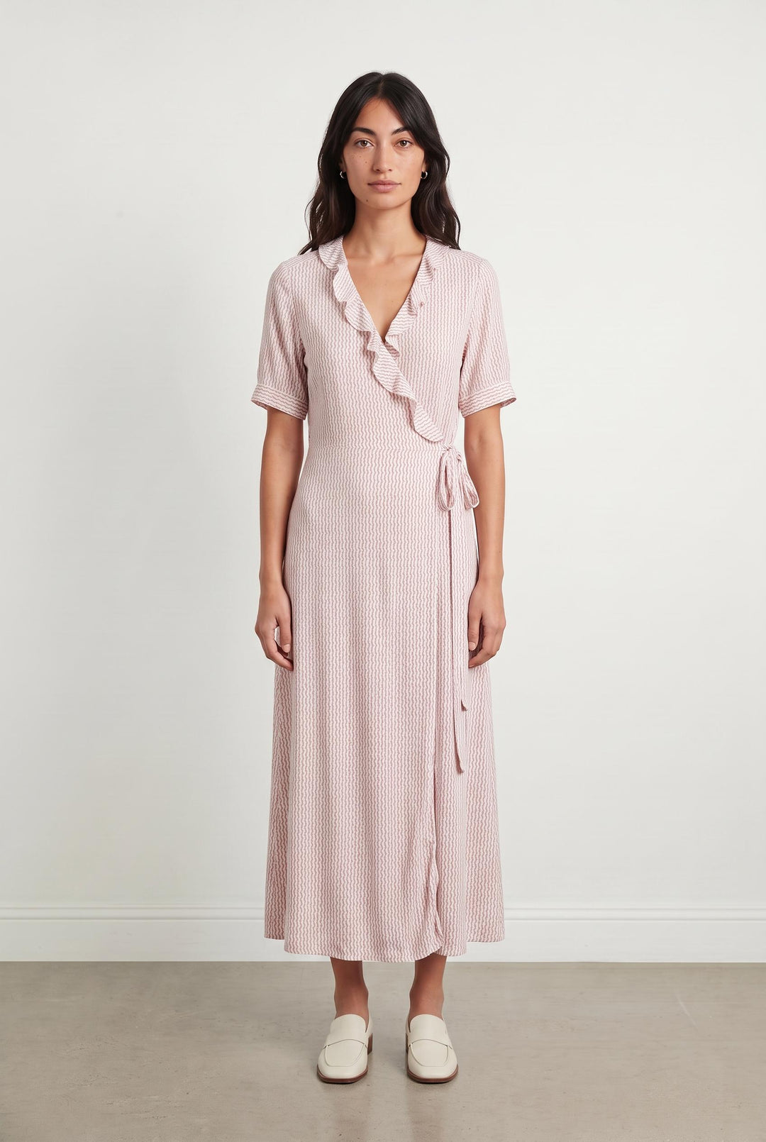 Robe longue rose - Taille M/38 de la marque Ines de la Fressange Paris | PARAD42831 - Vendu par Paradigme - Image 1