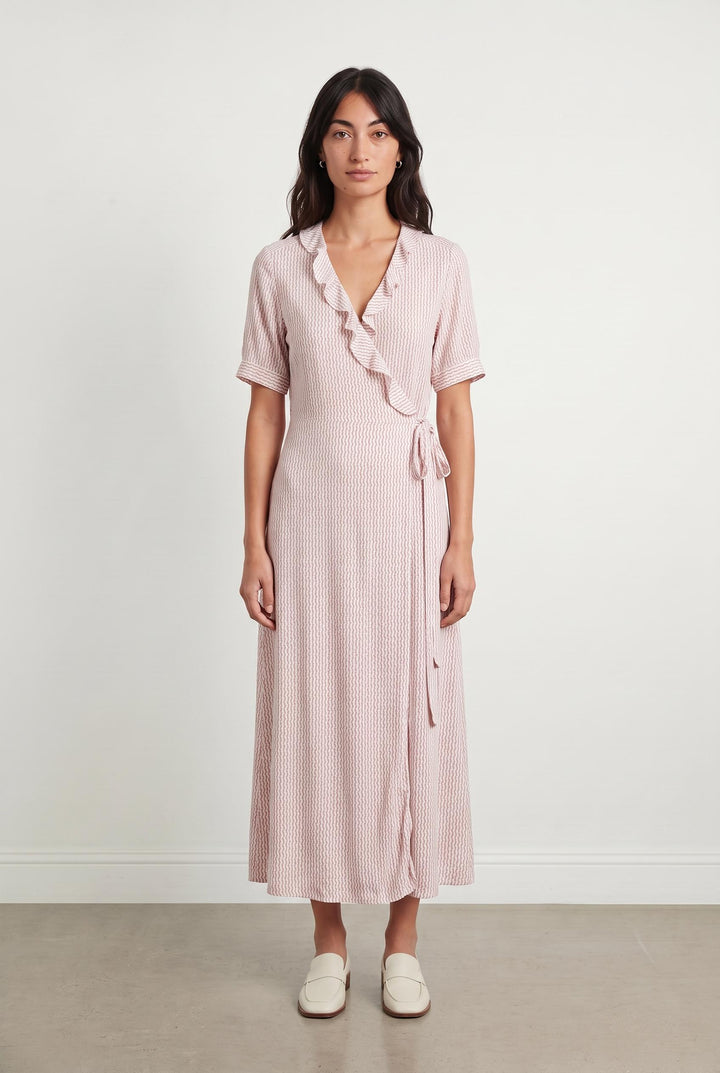 Robe longue rose - Taille M/38 de la marque Ines de la Fressange Paris | PARAD42831 - Vendu par Paradigme - Image 1