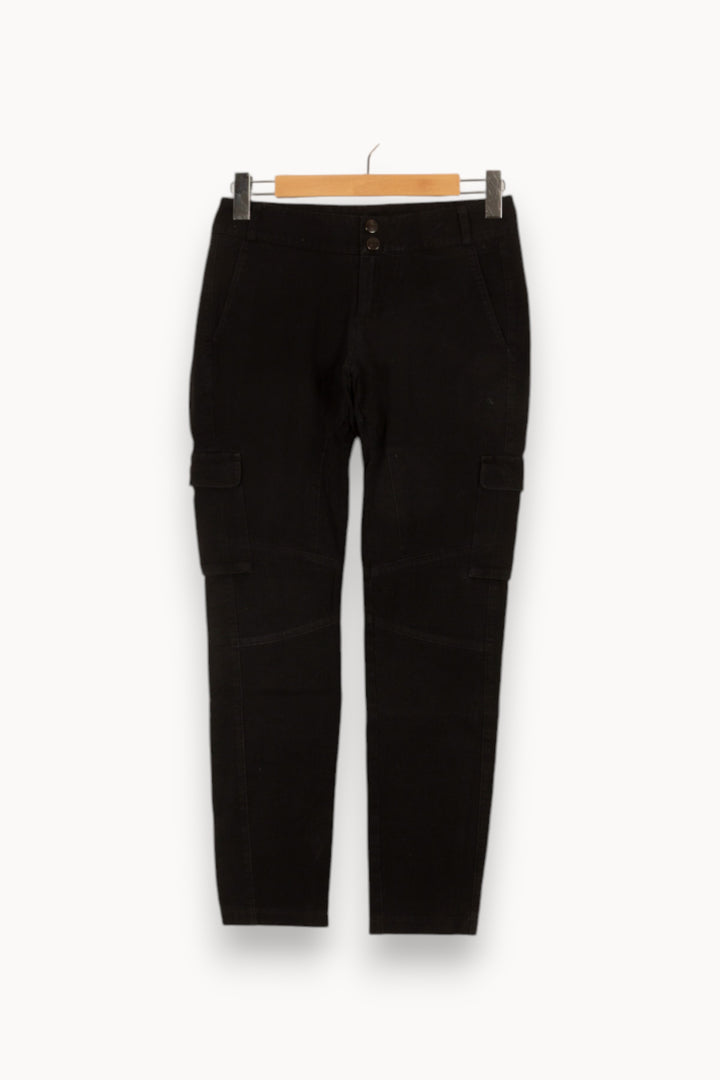 Pantalon noir - Taille M/38 de la marque IKKS | PARAD42834 - Vendu par Paradigme - Image 1