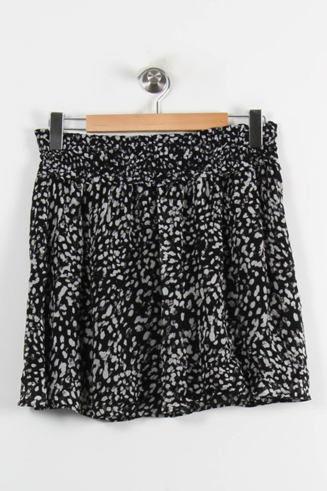 Jupe Plissée Noire et Blanche - Taille L/40 de la marque The Kooples | PARAD42840 - Vendu par Paradigme - Image 4