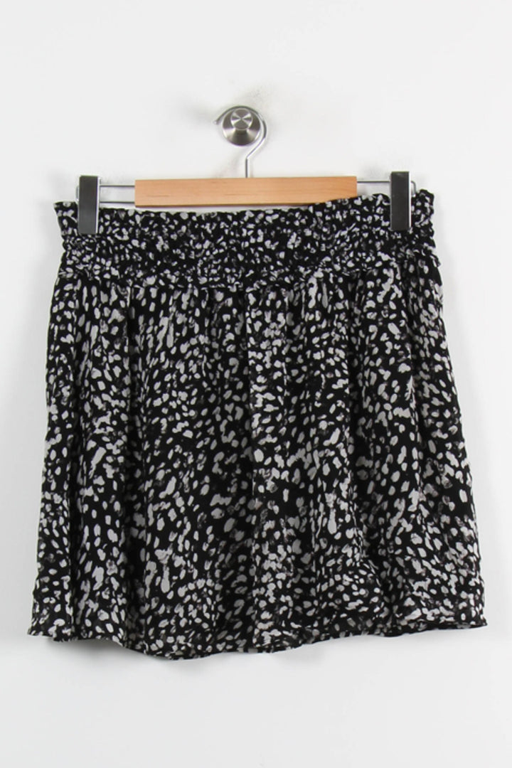 Jupe Plissée Noire et Blanche - Taille L/40 de la marque The Kooples | PARAD42840 - Vendu par Paradigme - Image 4