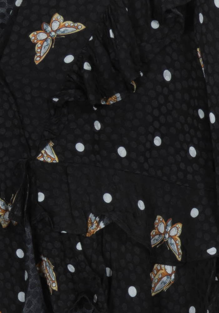 Blouse Noire et Blanche - Taille M/38 de la marque The Kooples | PARAD42846 - Vendu par Paradigme - Image 3
