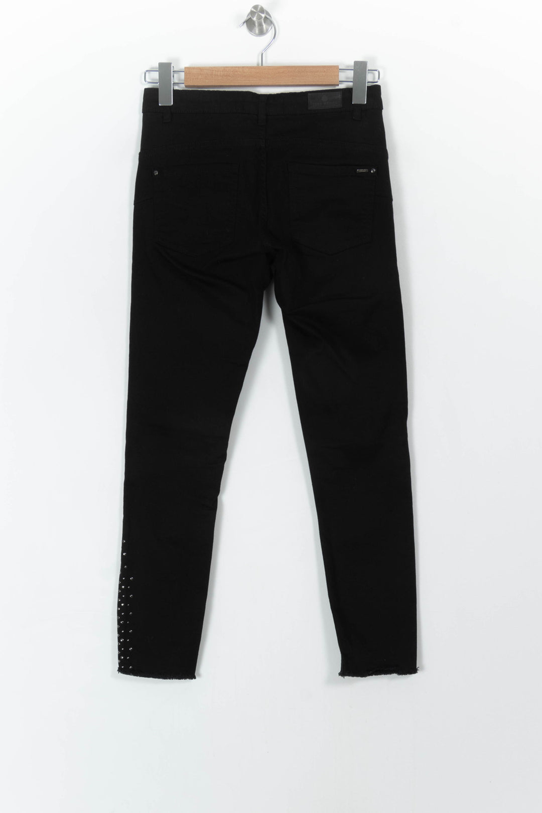 Jean Slim Noir - Taille S/36 de la marque IKKS | PARAD42850 - Vendu par Paradigme - Image 4