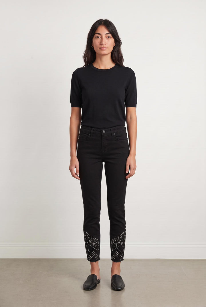 Jean Slim Noir - Taille S/36 de la marque IKKS | PARAD42850 - Vendu par Paradigme - Image 1