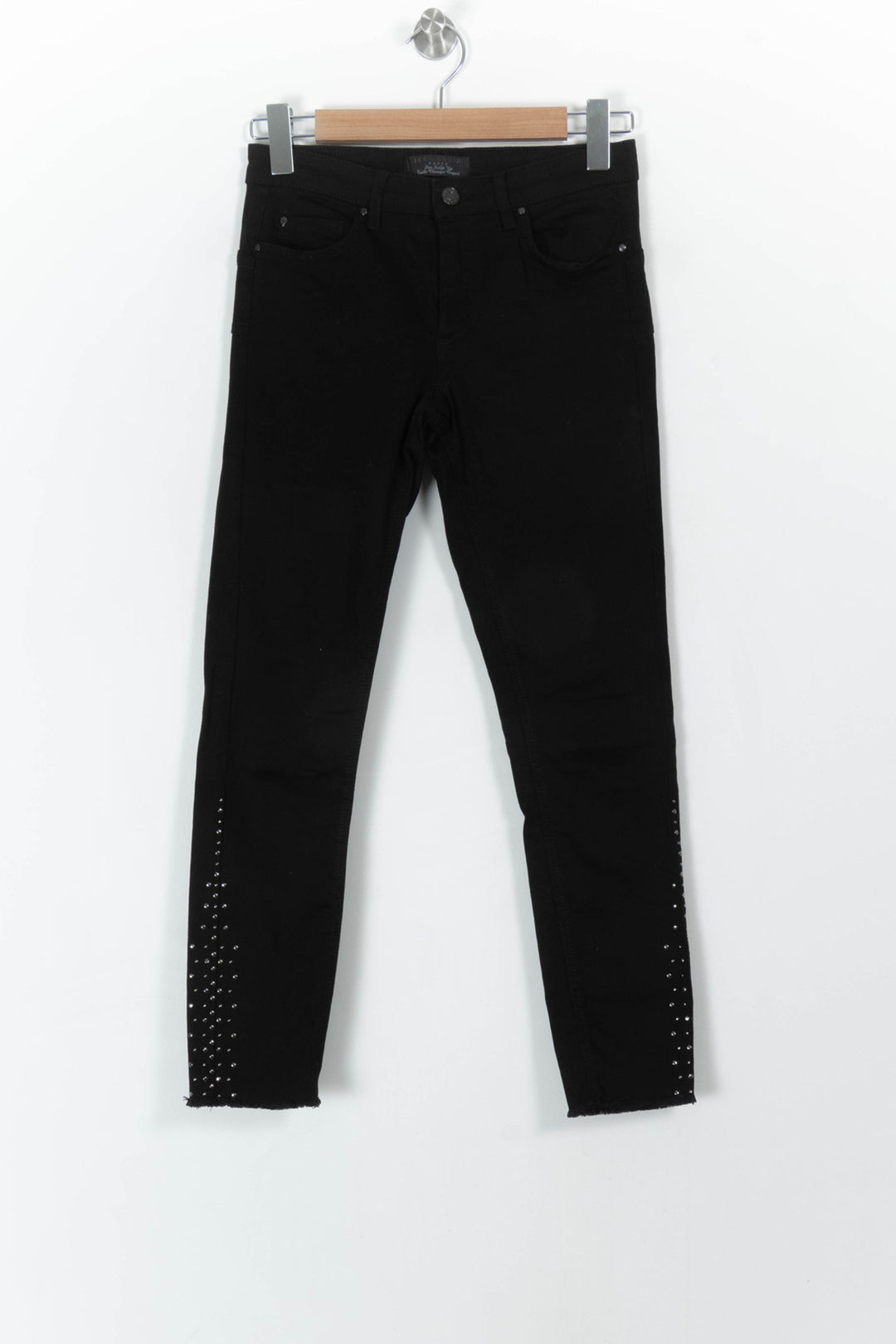 Jean Slim Noir - Taille S/36 de la marque IKKS | PARAD42850 - Vendu par Paradigme - Image 2