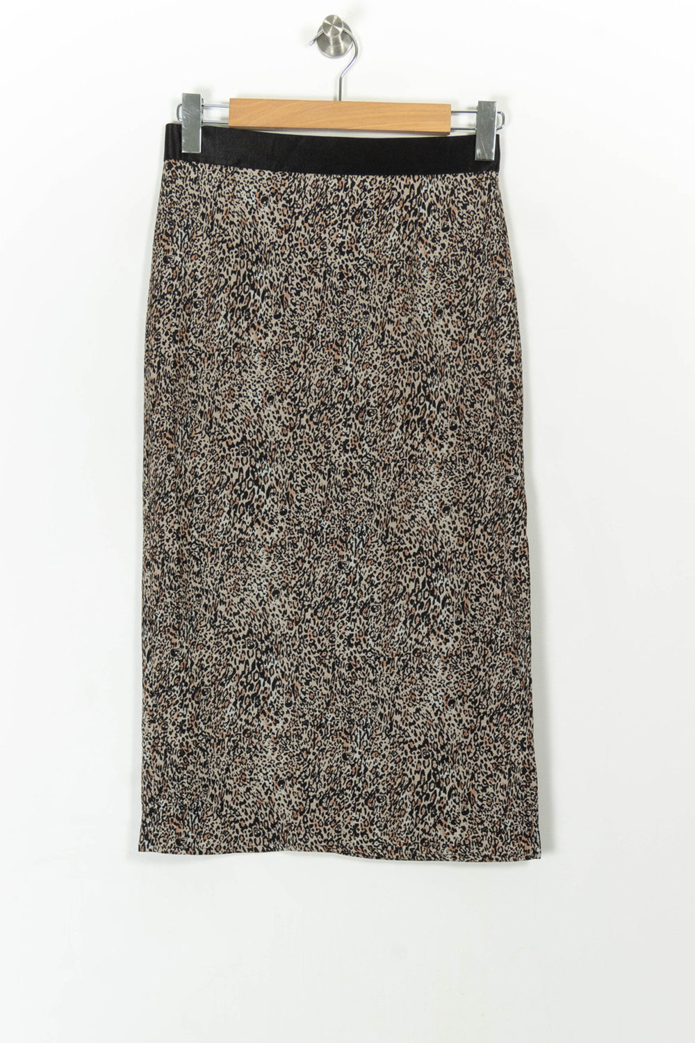 Jupe Longue Marron et Noir - Taille S/36 de la marque IKKS | PARAD42851 - Vendu par Paradigme - Image 2