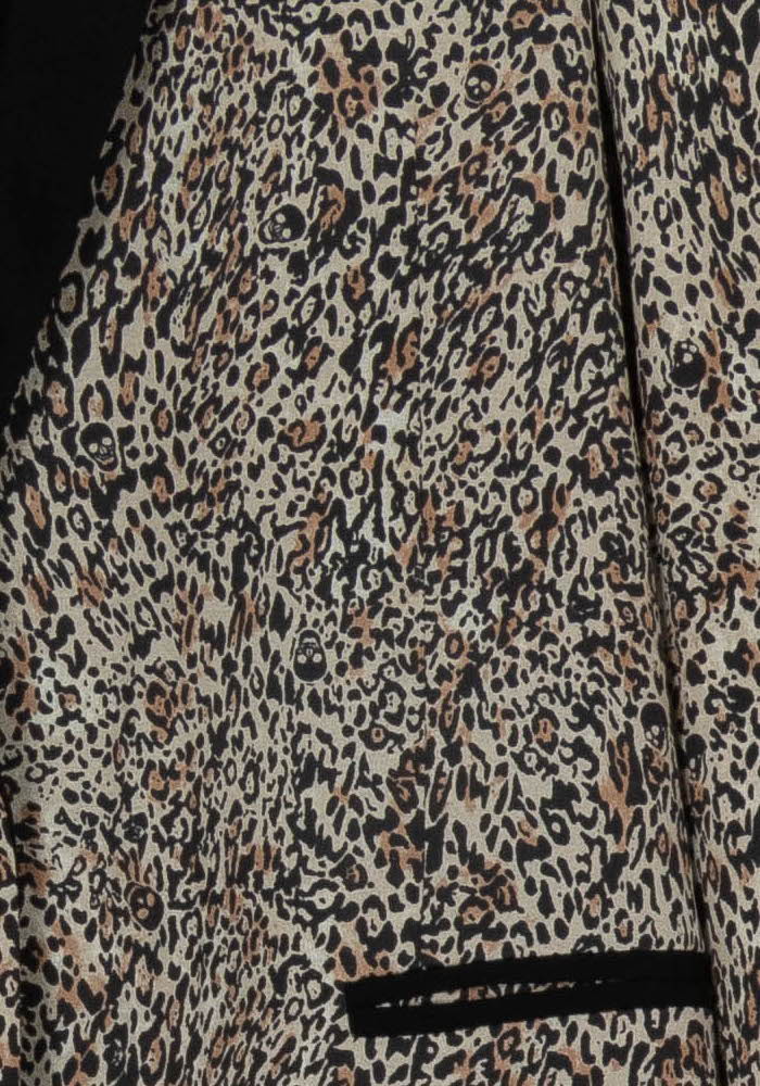 Blazer Marron et Noir - Taille S/36 de la marque IKKS | PARAD42852 - Vendu par Paradigme - Image 3