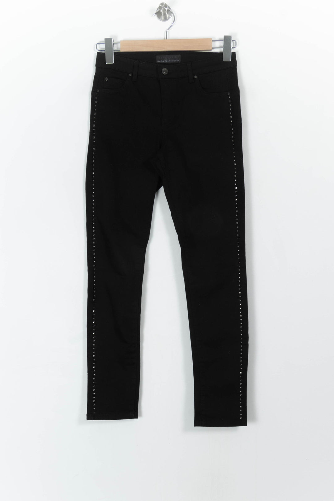 Jean Skinny Noir - Taille XS/34 de la marque IKKS | PARAD42853 - Vendu par Paradigme - Image 2