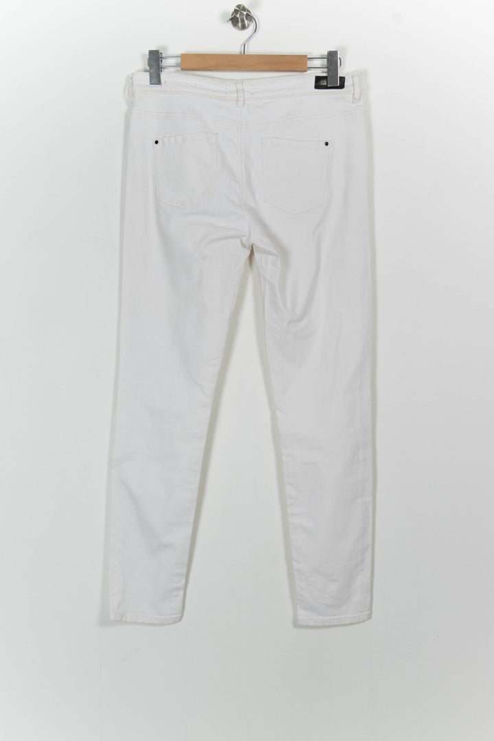 Jean Slim Blanc - Taille XL/42 de la marque One Step | PARAD42854 - Vendu par Paradigme - Image 4