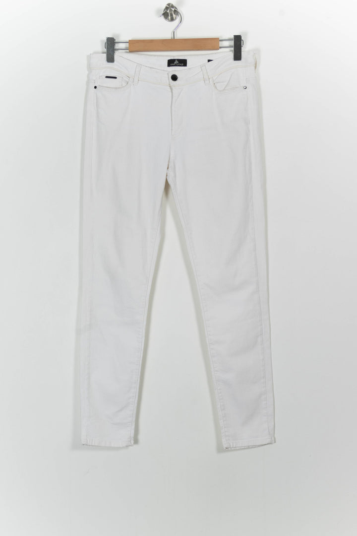 Jean Slim Blanc - Taille XL/42 de la marque One Step | PARAD42854 - Vendu par Paradigme - Image 2