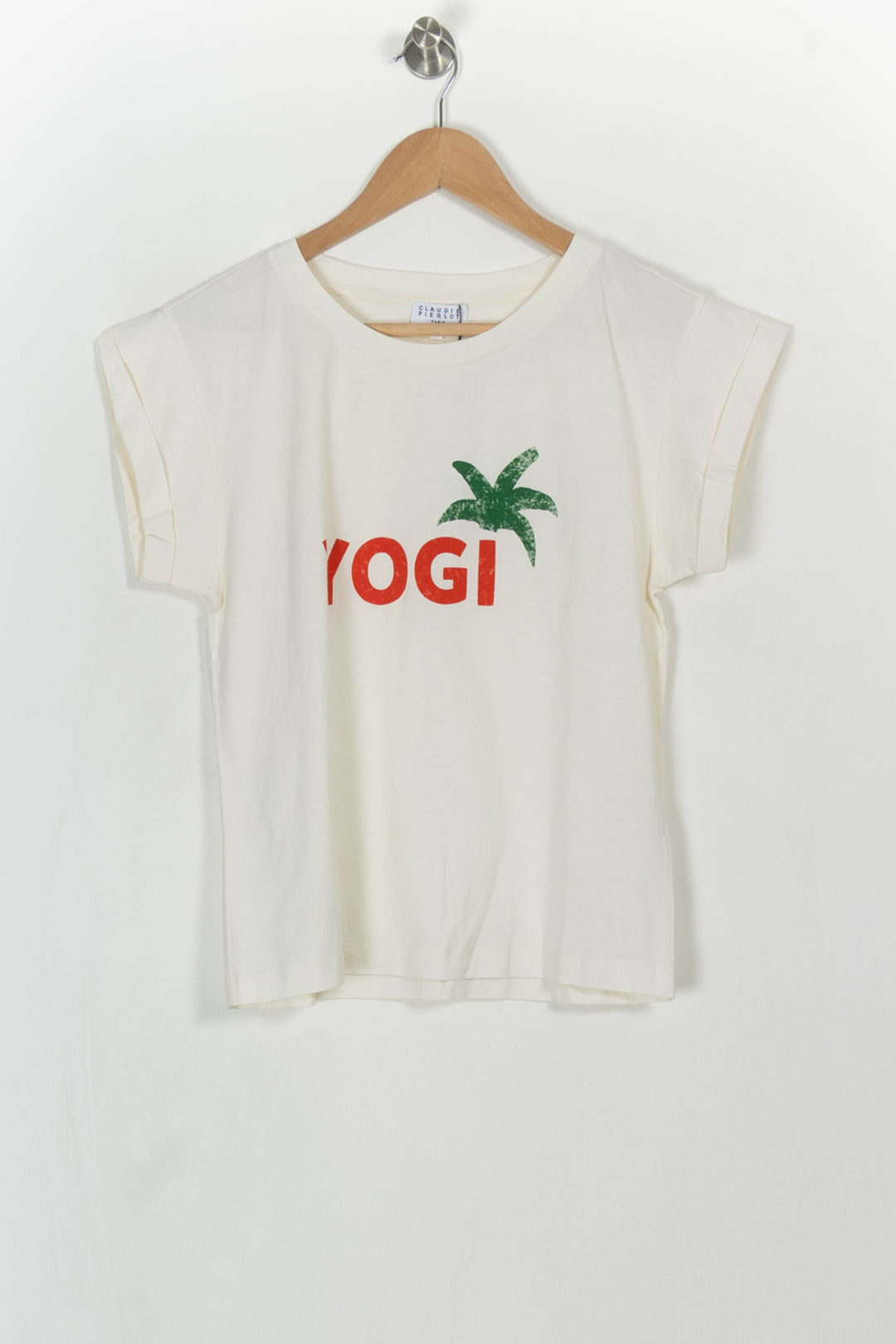 Tee-shirt Blanc - Taille M/38 de la marque Claudie Pierlot | PARAD42857 - Vendu par Paradigme - Image 2