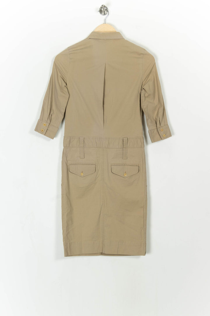 Robe Chemise Beige - Taille S/36 de la marque Comptoir des Cotonniers | PARAD42859 - Vendu par Paradigme - Image 4