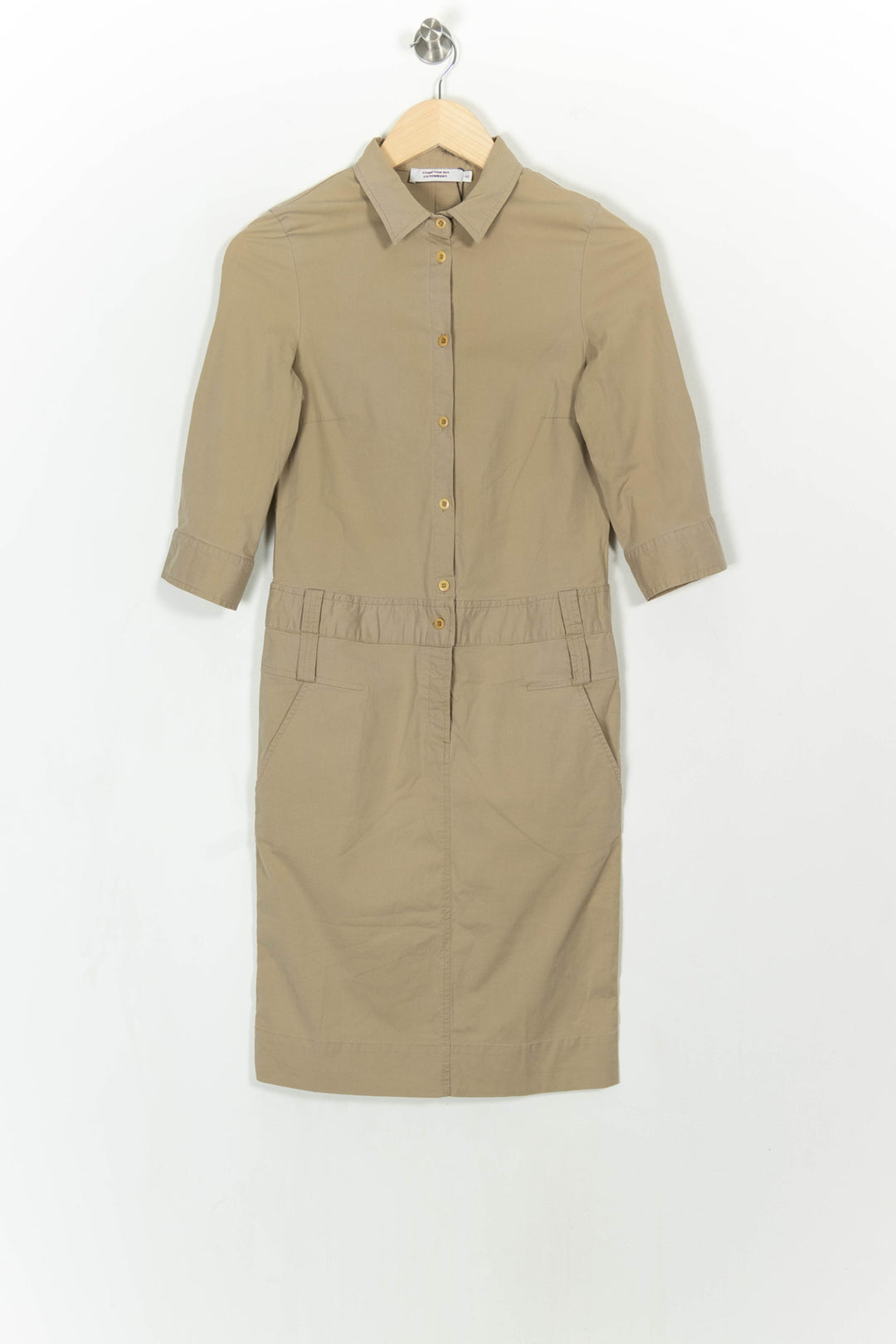 Robe Chemise Beige - Taille S/36 de la marque Comptoir des Cotonniers | PARAD42859 - Vendu par Paradigme - Image 2