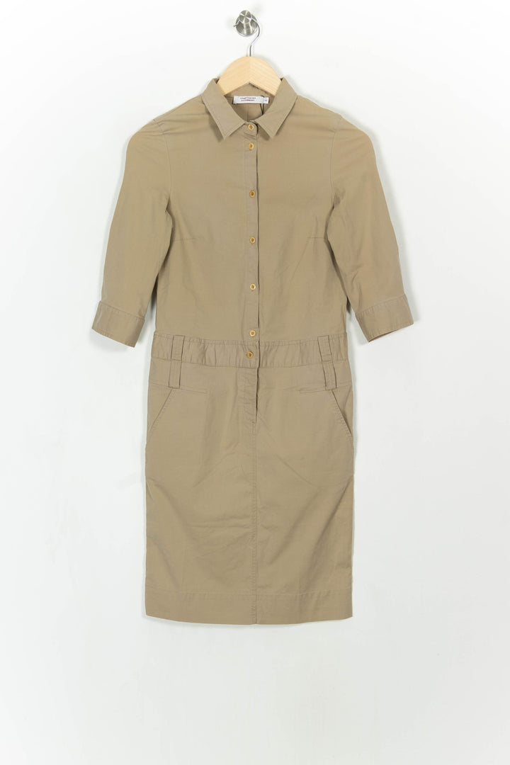Robe Chemise Beige - Taille S/36 de la marque Comptoir des Cotonniers | PARAD42859 - Vendu par Paradigme - Image 2