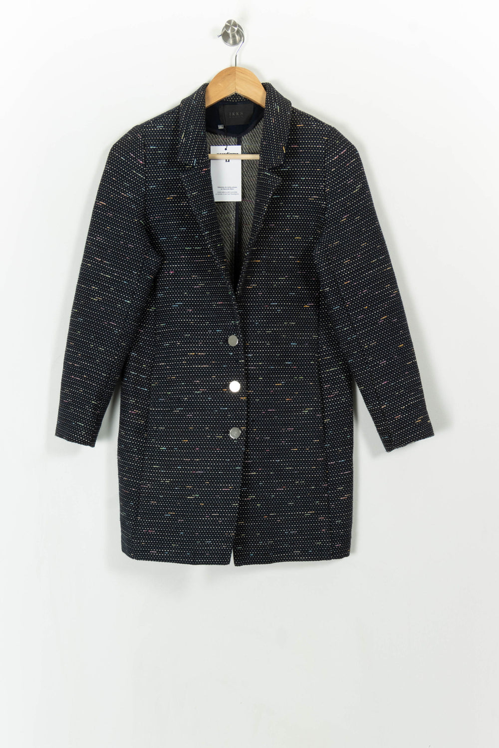 Manteau Bleu - Taille S/36 de la marque IKKS | PARAD42861 - Vendu par Paradigme - Image 2
