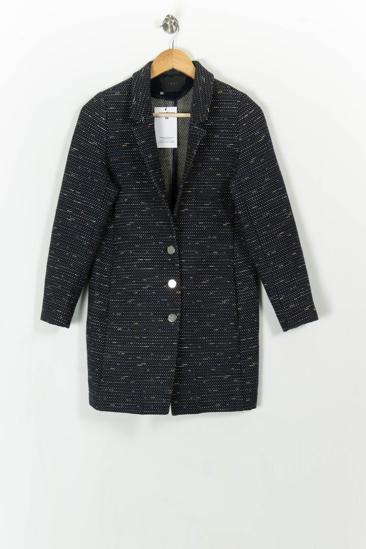 Manteau Bleu - Taille S/36 de la marque IKKS | PARAD42861 - Vendu par Paradigme - Image 2