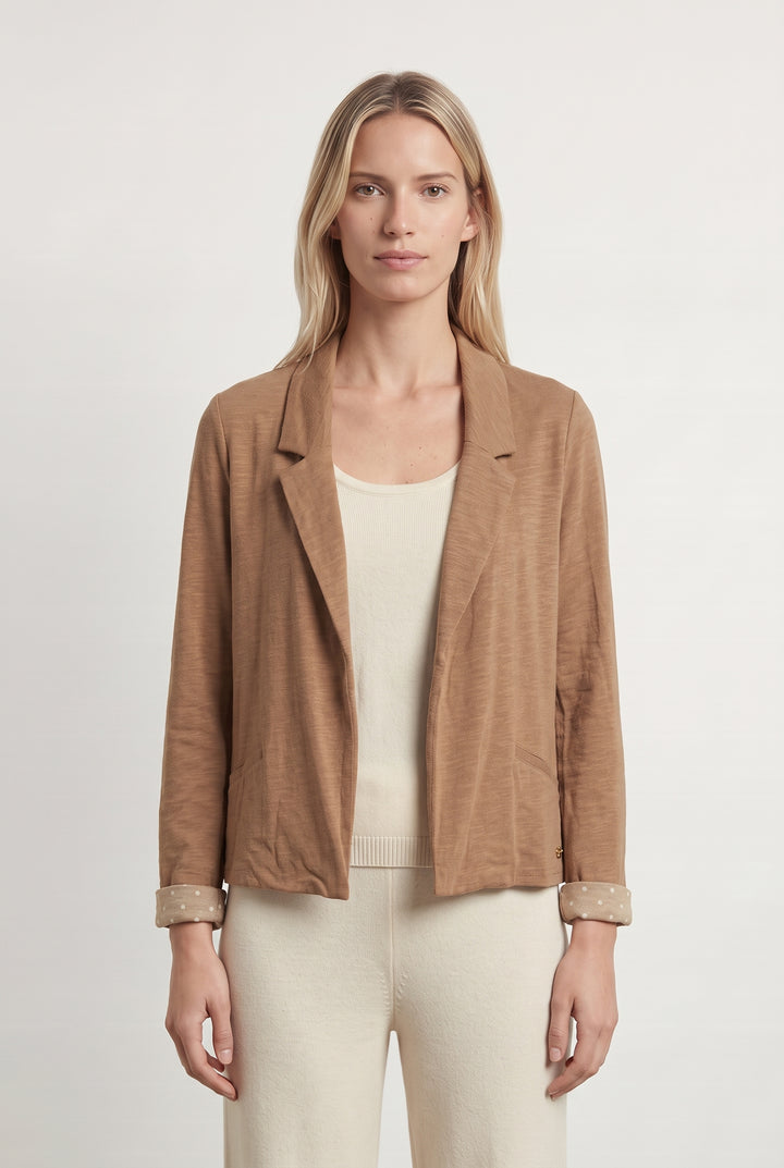 Blazer Marron - Taille S/36 de la marque Des petits hauts | PARAD42862 - Vendu par Paradigme - Image 1