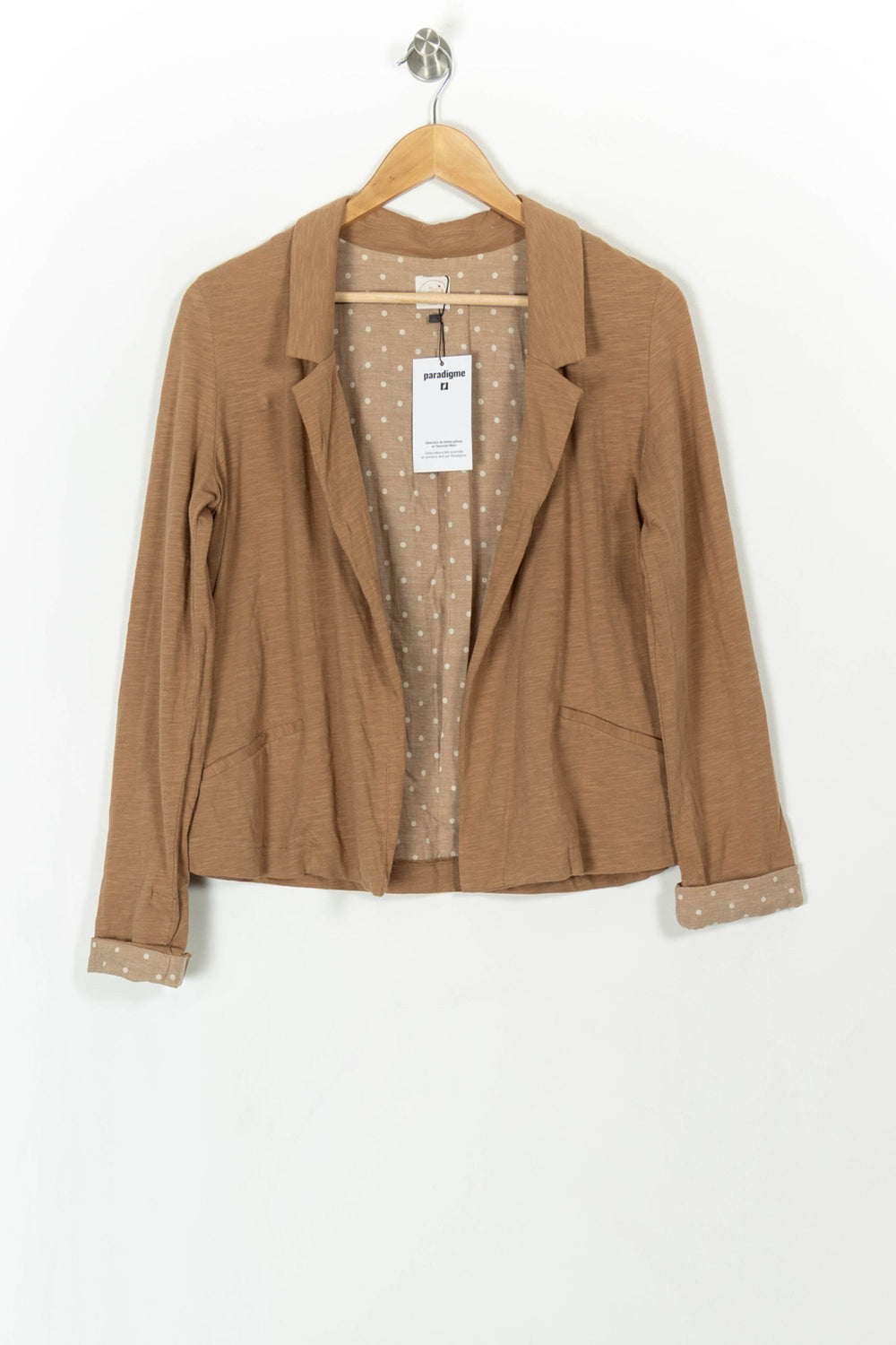 Blazer Marron - Taille S/36 de la marque Des petits hauts | PARAD42862 - Vendu par Paradigme - Image 2