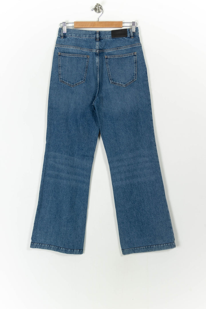 Jean Évasé Bleu - Taille M/38 de la marque The Kooples | PARAD42865 - Vendu par Paradigme - Image 4