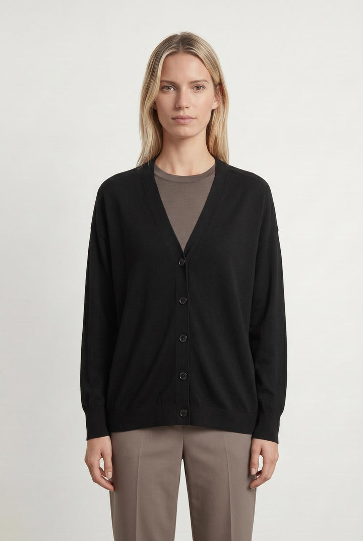 Cardigan Noir - Taille S/36 de la marque Gerard Darel | PARAD42878 - Vendu par Paradigme - Image 1