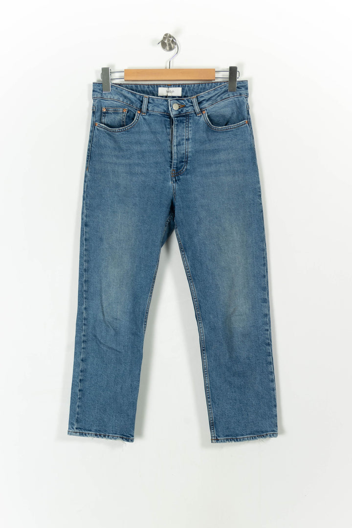 Jean Bleu - Taille S/36 de la marque ba&sh | PARAD42883 - Vendu par Paradigme - Image 2