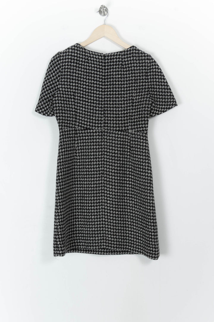 Robe Courte Noire et Blanche - Taille M/38 de la marque Caroll | PARAD42896 - Vendu par Paradigme - Image 4