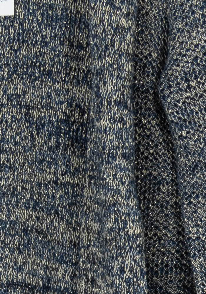 Cardigan Bleu et Beige - Taille M/38 de la marque Caroll | PARAD42897 - Vendu par Paradigme - Image 3