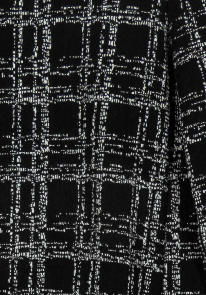 Robe Noire et Blanche - Taille XS/34 de la marque La Fée Maraboutée | PARAD42899 - Vendu par Paradigme - Image 3