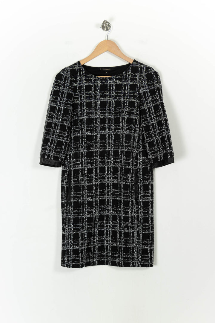 Robe Noire et Blanche - Taille XS/34 de la marque La Fée Maraboutée | PARAD42899 - Vendu par Paradigme - Image 2