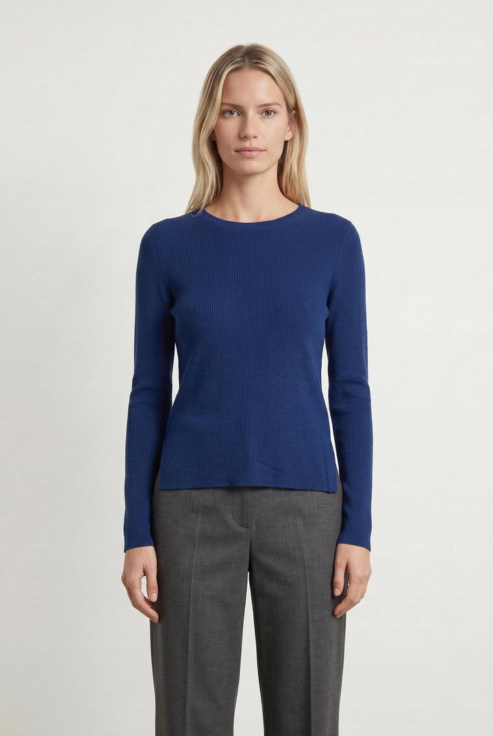 Pull Bleu - Taille XS/34 de la marque Caroll | PARAD42900 - Vendu par Paradigme - Image 1