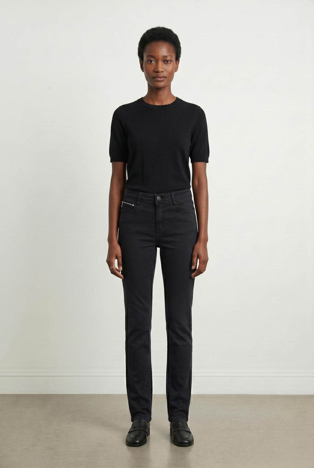 Jean Bleu Foncé - Taille S/36 de la marque Maison 123 | PARAD42903 - Vendu par Paradigme - Image 1