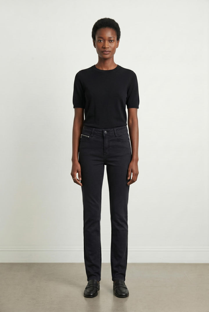 Jean Bleu Foncé - Taille S/36 de la marque Maison 123 | PARAD42903 - Vendu par Paradigme - Image 1