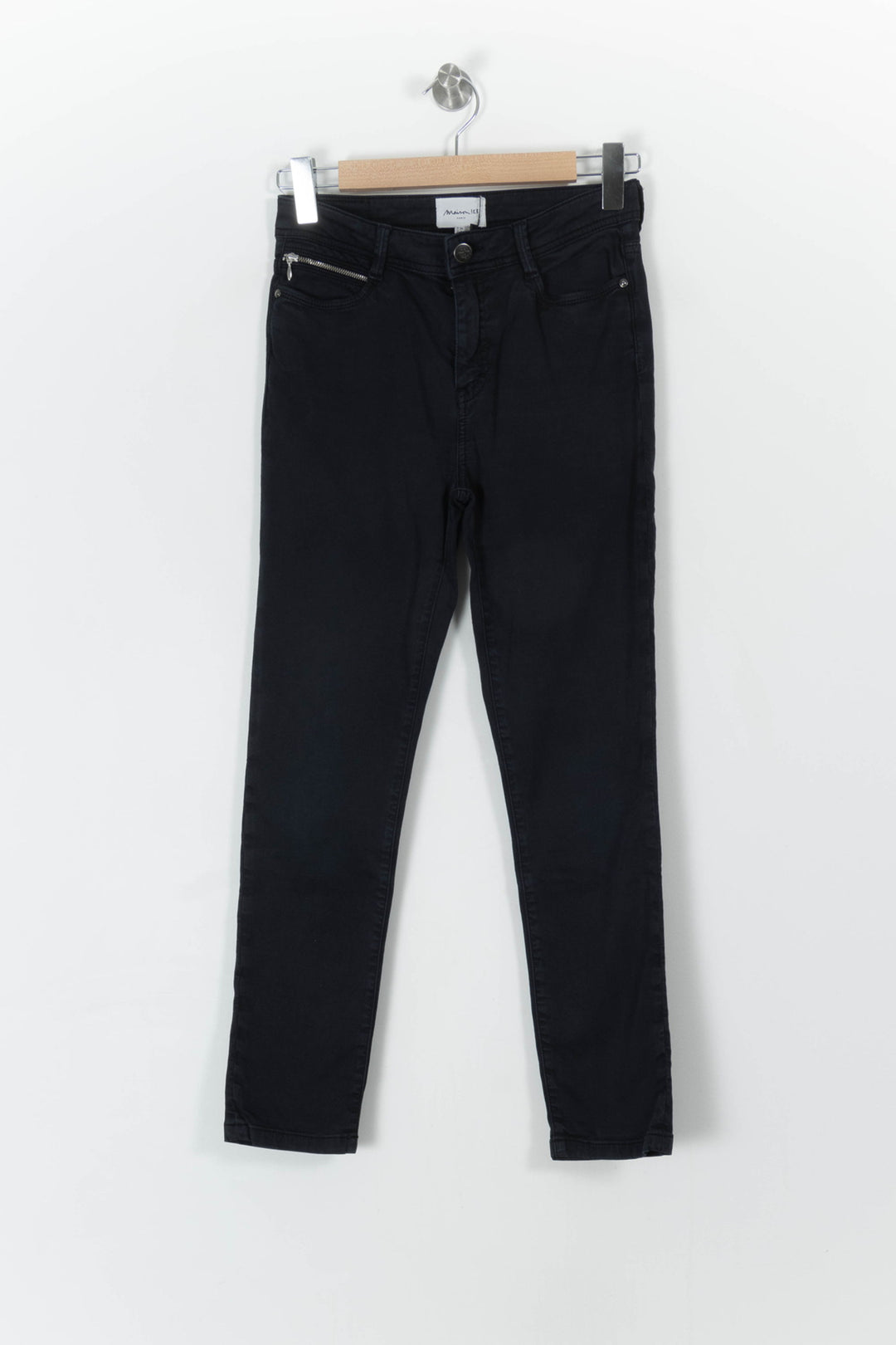 Jean Bleu Foncé - Taille S/36 de la marque Maison 123 | PARAD42903 - Vendu par Paradigme - Image 2