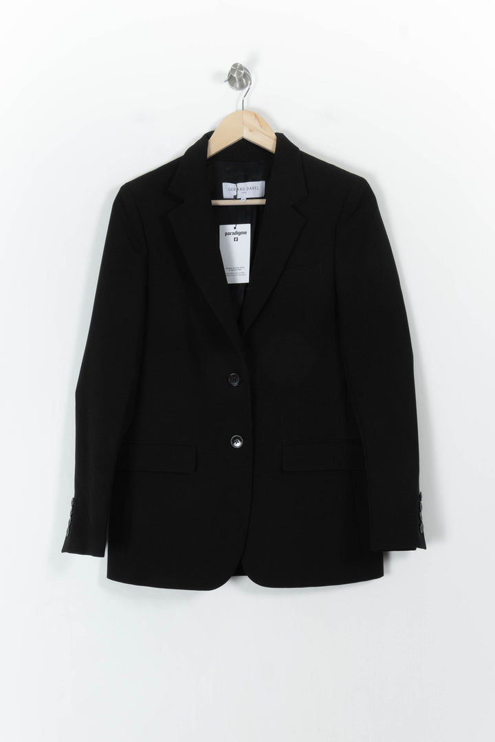Veste Noire - Taille S/36 de la marque Gerard Darel | PARAD42906 - Vendu par Paradigme - Image 2