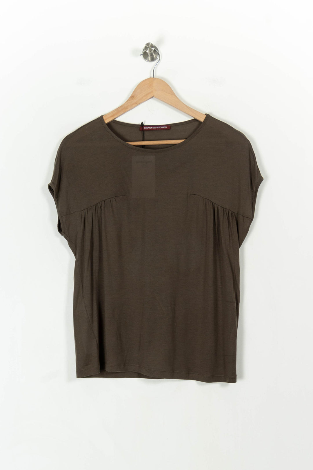 Tee-shirt Marron - Taille L/40 de la marque Comptoir des Cotonniers | PARAD42914 - Vendu par Paradigme - Image 2