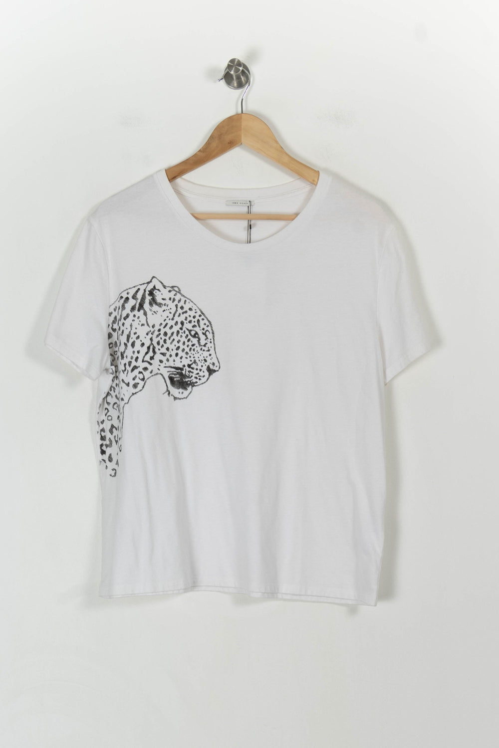 Tee-shirt Blanc et Noir - Taille XL/42 de la marque IKKS | PARAD42916 - Vendu par Paradigme - Image 2