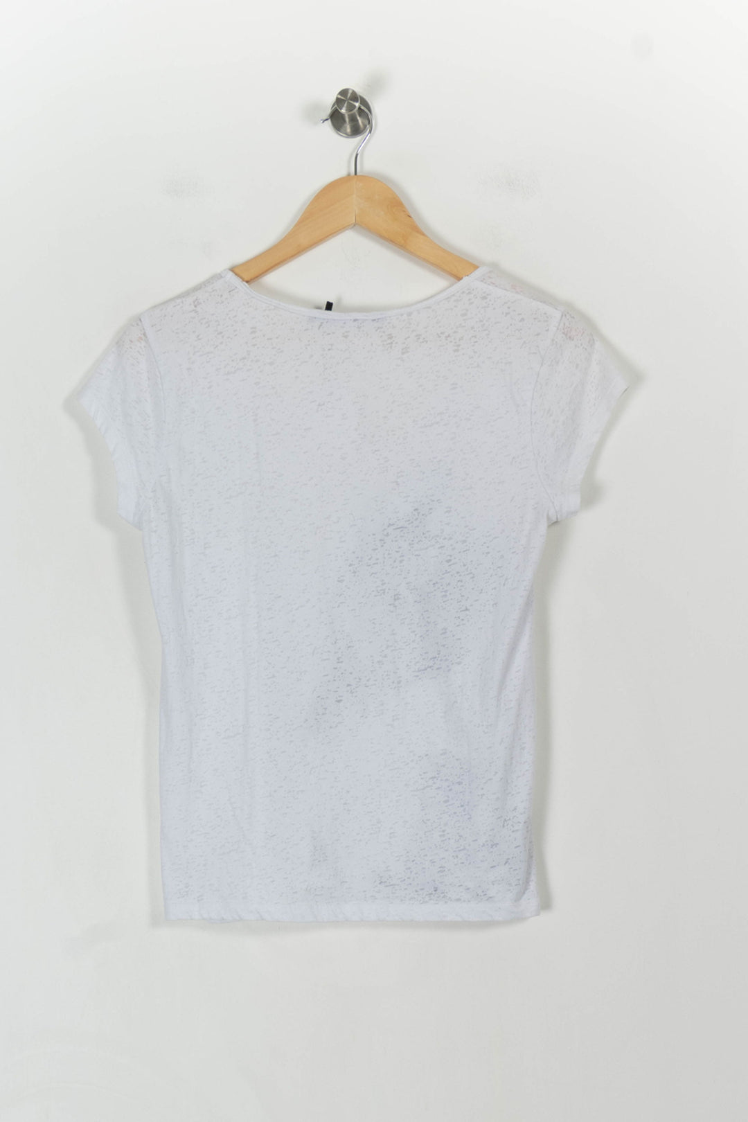 Tee-shirt Blanc et Noir - Taille L/40 de la marque Comptoir des Cotonniers | PARAD42918 - Vendu par Paradigme - Image 4