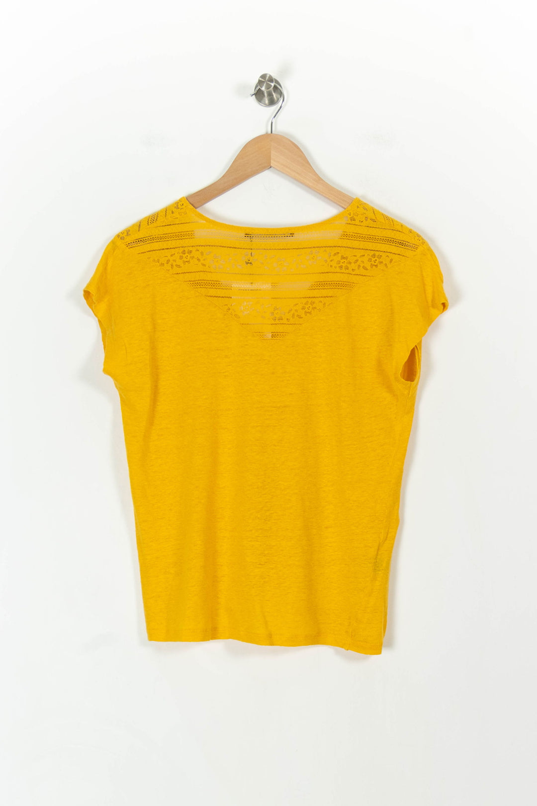 Tee-shirt Jaune - Taille L/40 de la marque Comptoir des Cotonniers | PARAD42919 - Vendu par Paradigme - Image 4