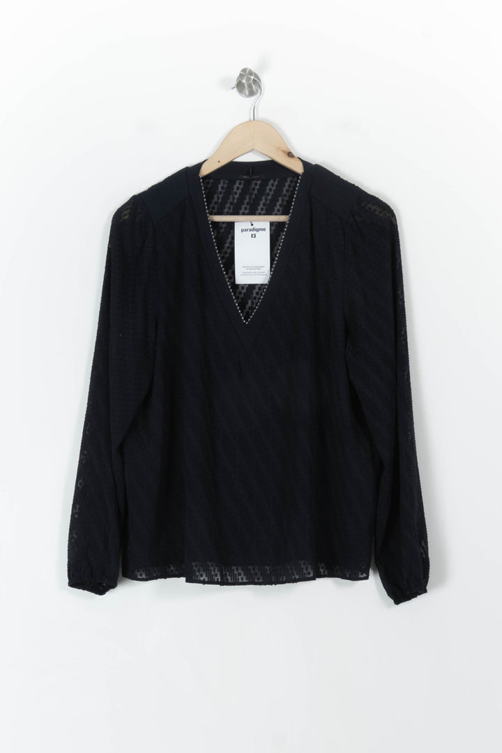 Blouse Bleue - Taille XXL/44 de la marque IKKS | PARAD42924 - Vendu par Paradigme - Image 2