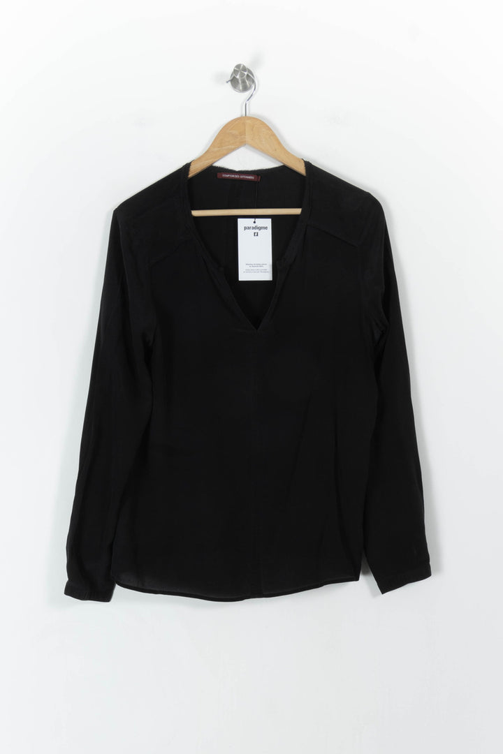 Blouse Noire - Taille XXL/44 de la marque Comptoir des Cotonniers | PARAD42927 - Vendu par Paradigme - Image 2