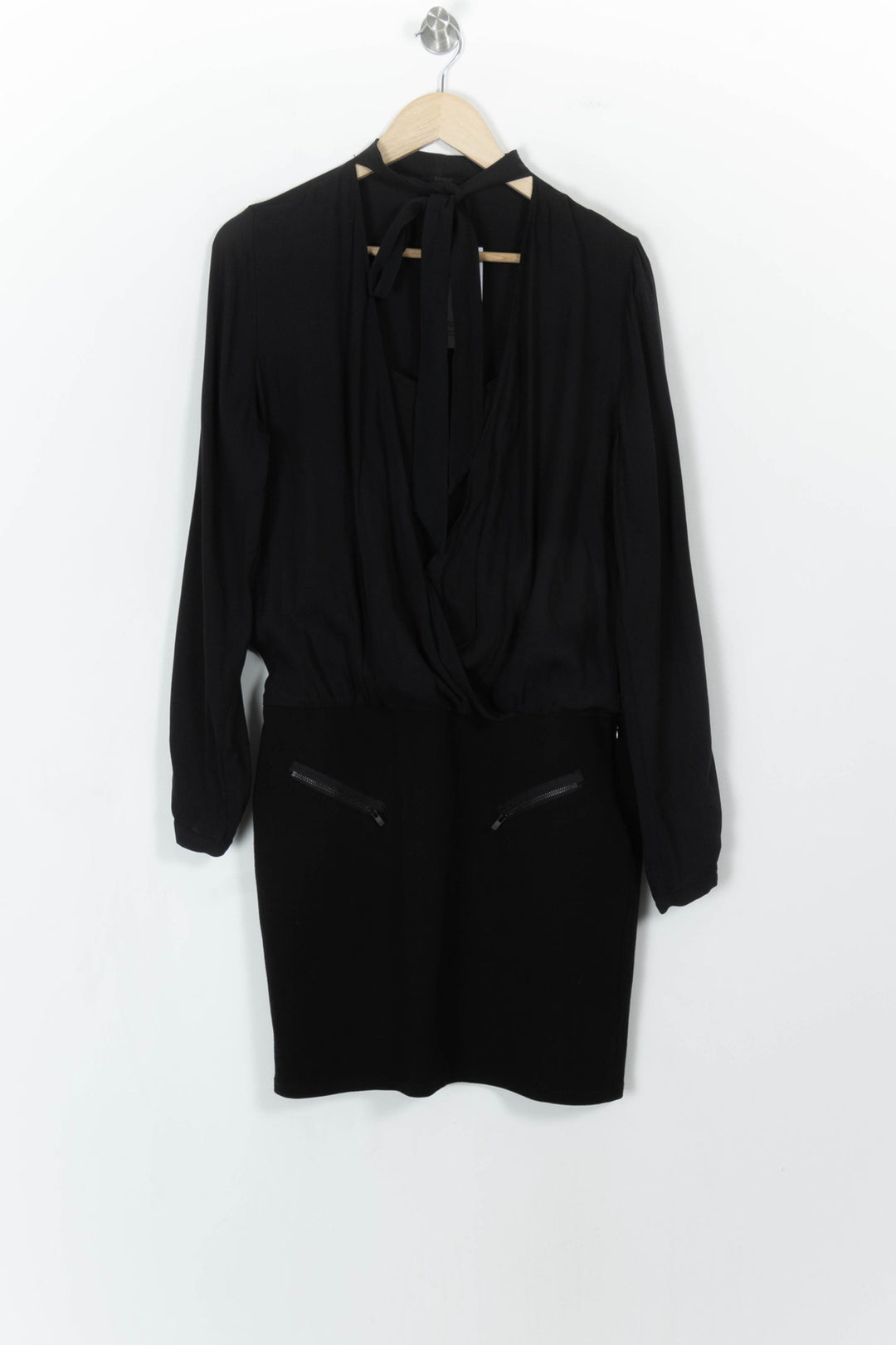 Robe Courte Noire - Taille XL/42 de la marque IKKS | PARAD42930 - Vendu par Paradigme - Image 2