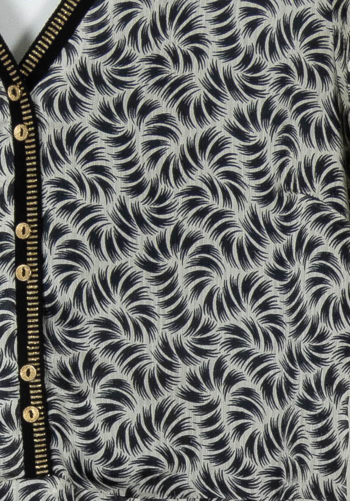 Robe Courte Noire et Blanche - Taille M/38 de la marque One Step | PARAD42937 - Vendu par Paradigme - Image 3