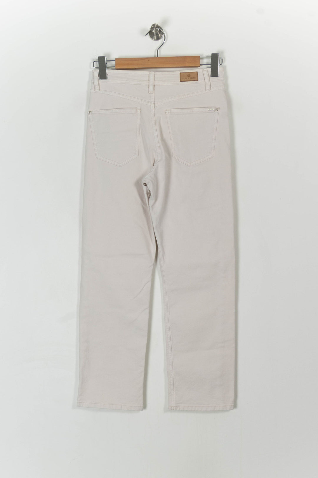 Jean Beige - Taille S/36 de la marque IKKS | PARAD42940 - Vendu par Paradigme - Image 4