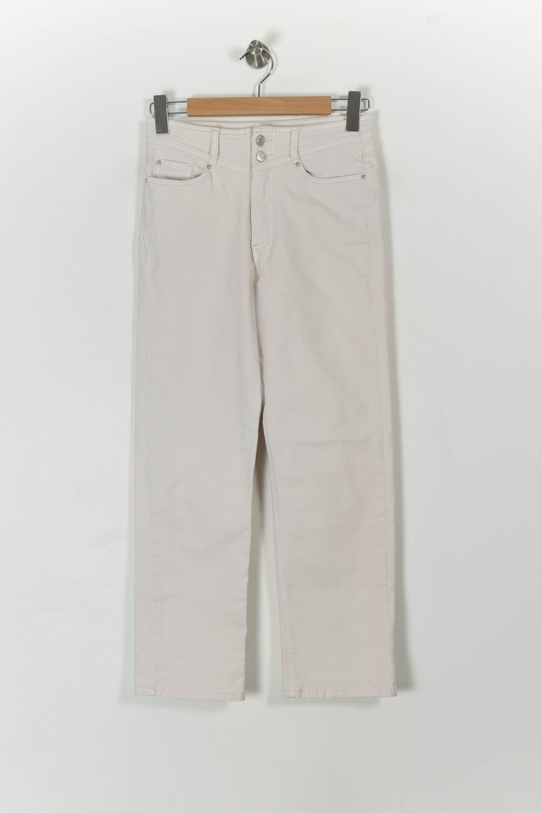 Jean Beige - Taille S/36 de la marque IKKS | PARAD42940 - Vendu par Paradigme - Image 2