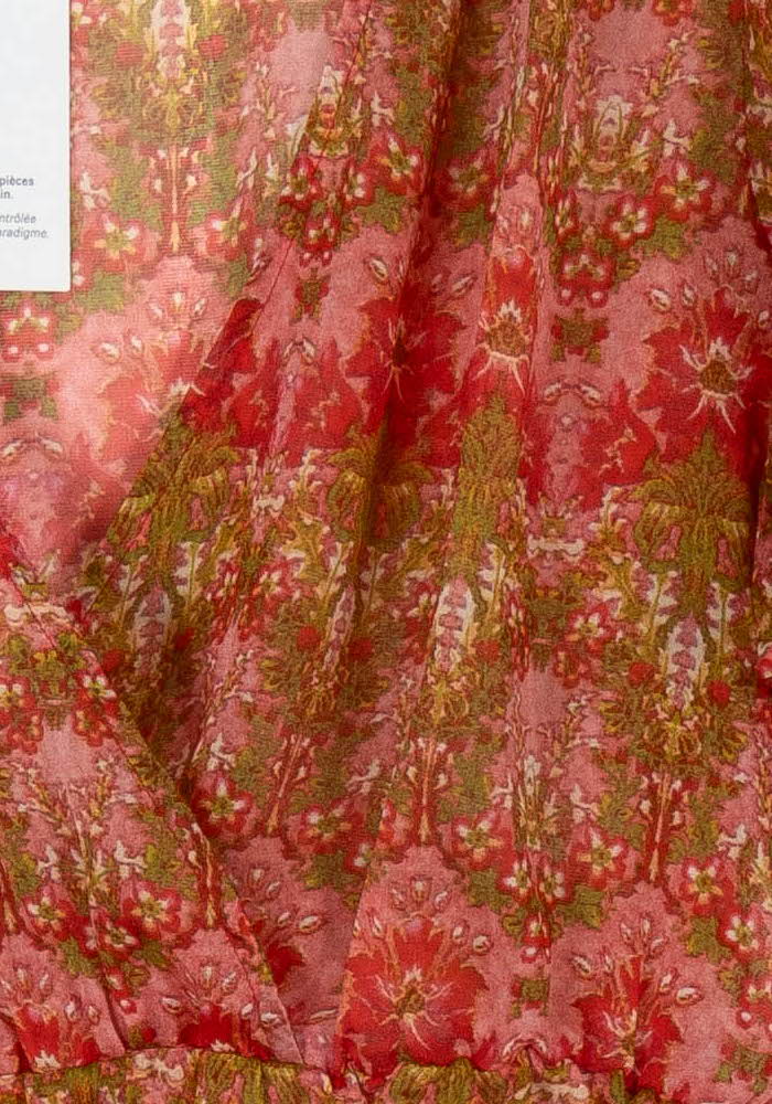 Blouse Rose et Verte - Taille M/38 de la marque La Petite Etoile | PARAD42942 - Vendu par Paradigme - Image 3