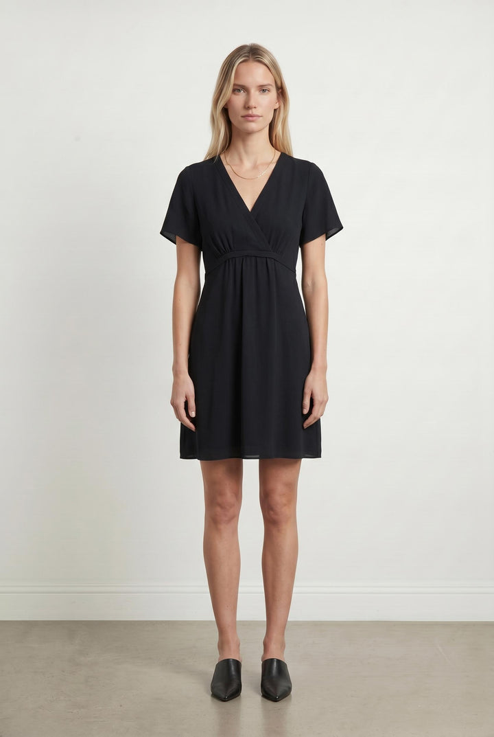 Robe Portefeuille Bleue - Taille M/38 de la marque IKKS | PARAD42944 - Vendu par Paradigme - Image 1
