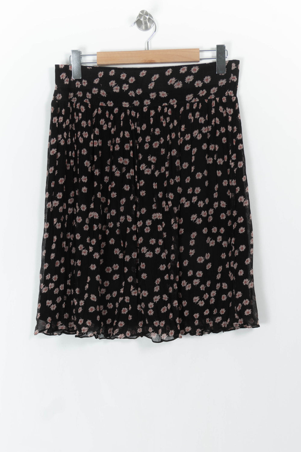 Jupe Plissée Noire et Rose - Taille XL/42 de la marque Maison 123 | PARAD42952 - Vendu par Paradigme - Image 2